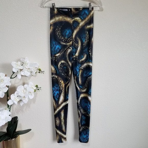 BLACKMILK WALLPAPER KRAKEN HWMF LEGGINGS - LIMITED - Picture 2 of 8